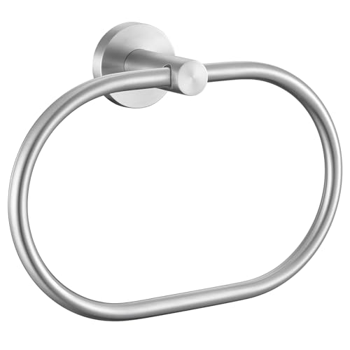 Oval Towel Ring Brushed Nickel (Oval - Brushed Nickel)