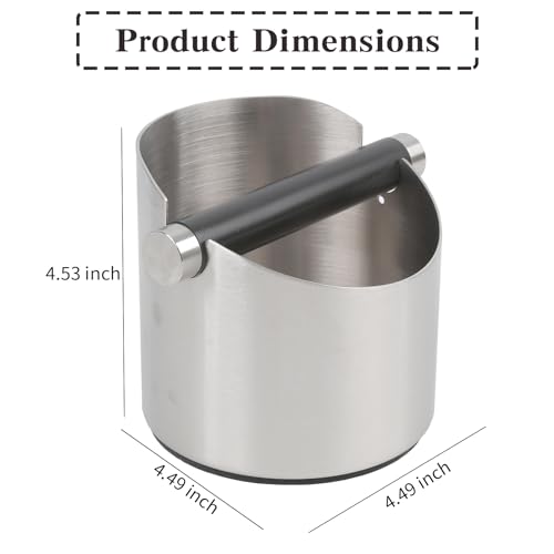 Italian Espresso Tapping Box (Silver-S)