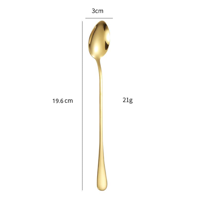 Set of 10 Long (10 Pieces Gold)