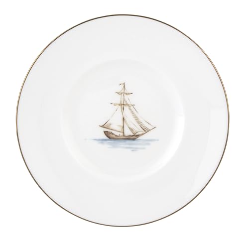 897266 British Colonial Tradewind Dessert Plates (Dessert Plates, Set of 4)