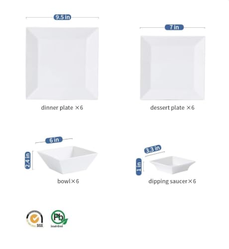 Off White Porcelain 24 (service for 6)