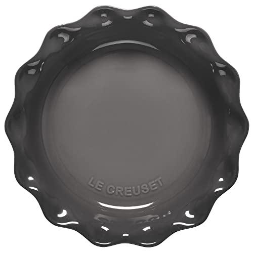 Stoneware Heritage Fluted Pie Dish (Oyster)