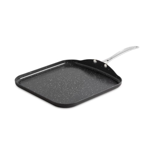 Basalt Aluminum Saute Skillet (12-Inch / Nonstick Ceramic Coating)