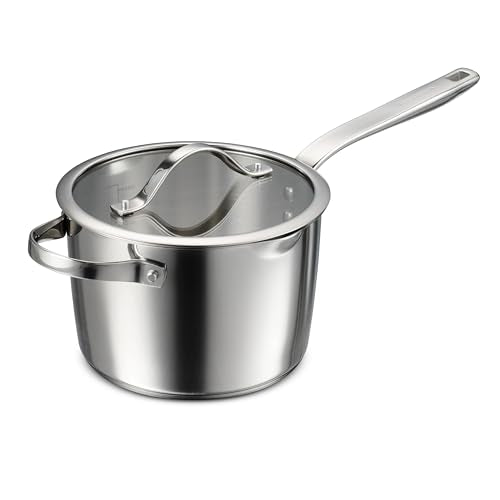Tempo Tri Ply Base Stainless Steel 4 (Sauce Pan / 4 Quarts)