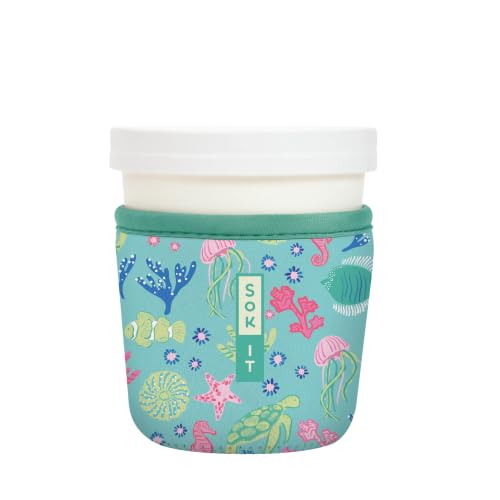 IceCreamSok Insulated Neoprene Cover (Under the Sea / Fits Tapered Pints)