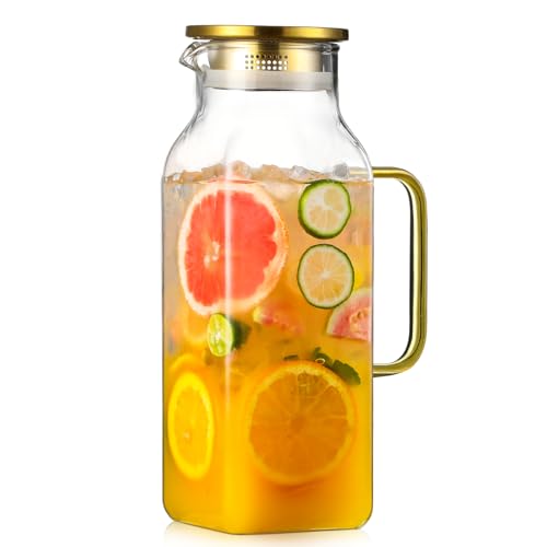 2 Quart 2 Liter 68 oz (Gold / 67.6 Ounces)