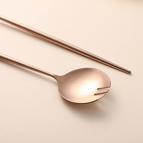 Salad Servers (Rose Gold)