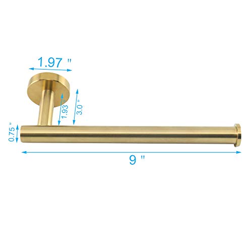 Hand Towel Holder (Gold / 9 In-Round)