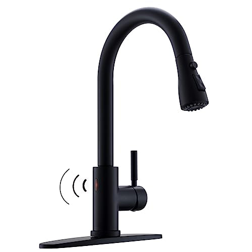 Touchless Kitchen Faucet (Matte Black)