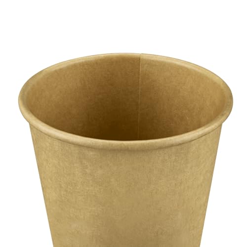 10oz Kraft Paper Coffee Cups [1 (12 OZ / Kraft)