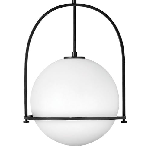 Somerset Medium Adjustable Pendant Light (Black / Large)