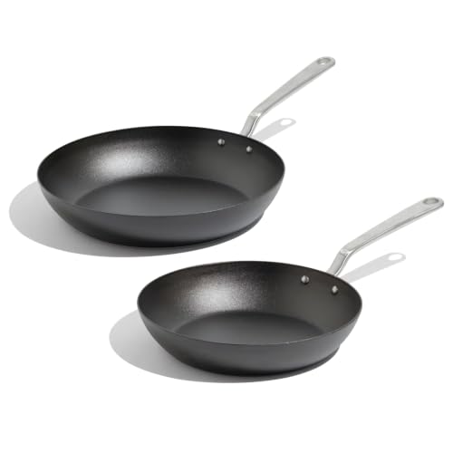 Cookware 2 Piece (2 Piece Set 10",12" Carbon Steel Pan)