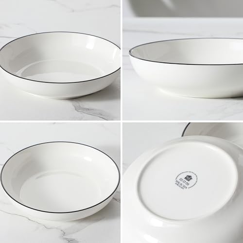 8.85" Large Pasta Bowls (4 Count)