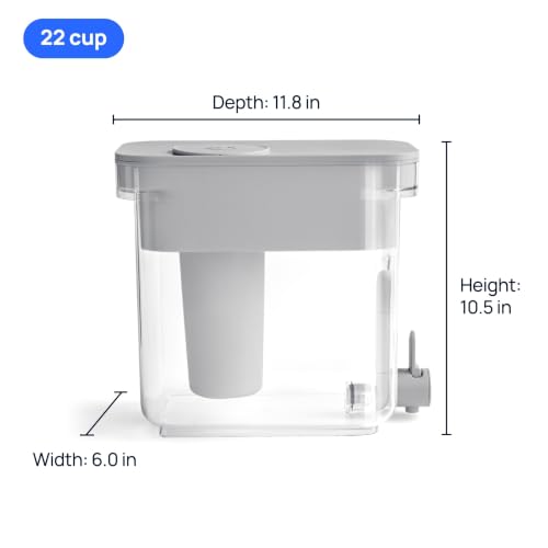 ZeroWater 23 Cup Water Filter Dispenser Removes PFAS