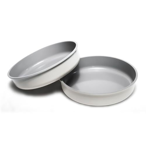 9.5 Inch Round Cake Pan Set of 2 (40 Ounce)