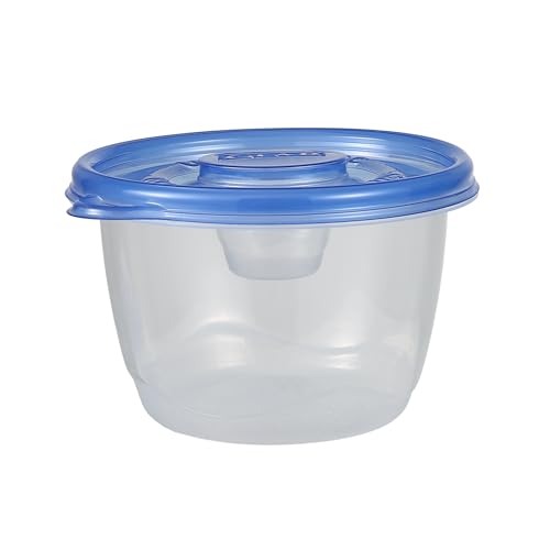 GladWare To Go Lunch Containers with Dressing Cup (Round / 32 oz - 24 Count)