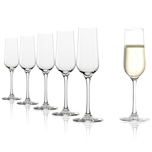 Stölzle Lausitz Revolution Sparkling Wine Champagne Glasses 6 3 (6 Pieces (1 Pack))