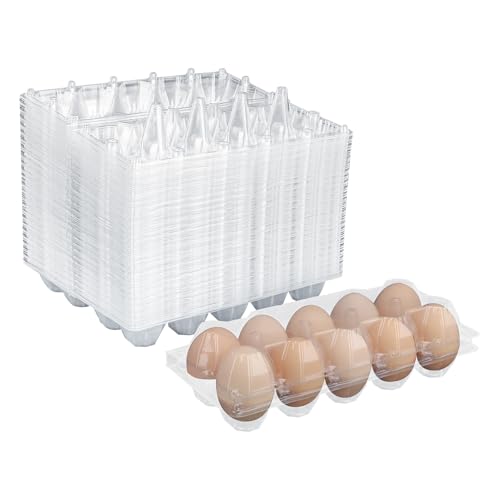 98 Pack Bulk Egg Cartons (98 Pack Egg Cartons 10 Grids)