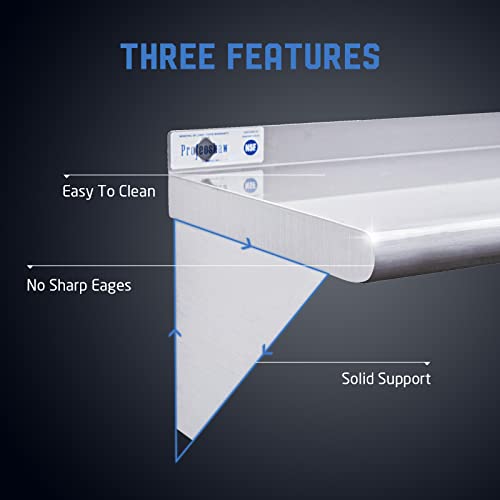 NSF Stainless Steel Shelf 12''x36'' (12"x36")