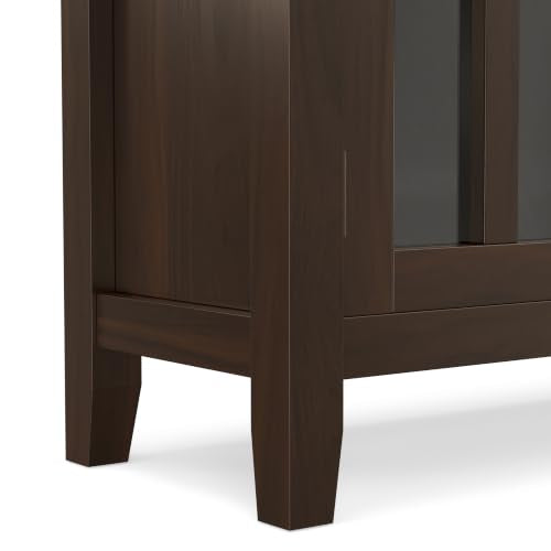 Artisan 38" Wide Solid Wood Cabinet in Brunette Brown (Tobacco Brown / 30 inch)