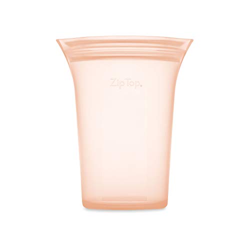 Reusable Food Storage Bags (Peach / Large Cup)