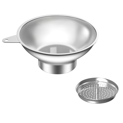 Canning Funnel with Strainer