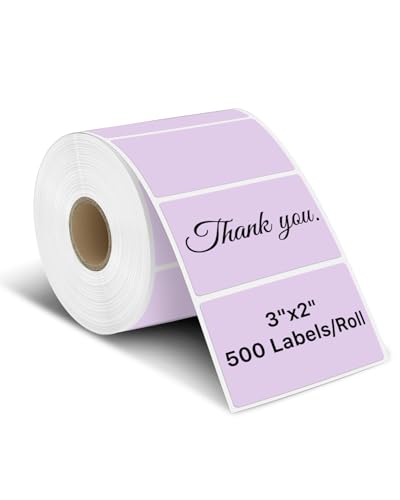 3" x 2" Thermal Labels (3"x2" / Purple)