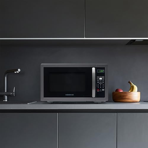 1.1 Cu. Ft. Countertop Microwave Oven (1.1 Cu. Ft. / Black Stainless)