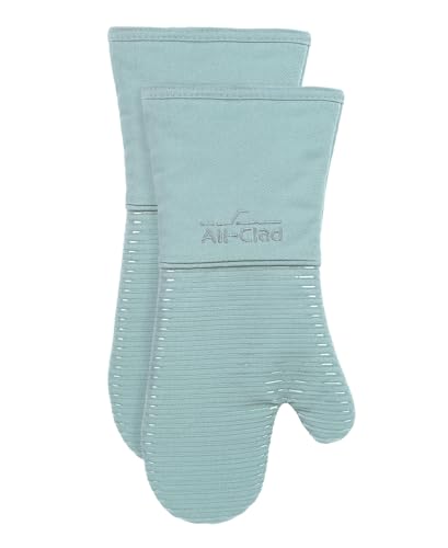 Silicone Oven Mitts (Rainfall / 2 Pack)