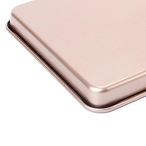 12.7 Inch Nonstick Baking Sheets & Cookie Trays for Oven (Gold - 12.7 inch)