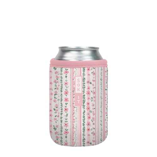 CanSok Sleeve for Beer & Soda Insulated Neoprene Cover (Prim & Proper / 12oz Can Sleeve)