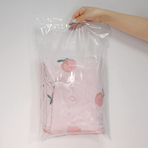 1000 Count 12" x 18" Large Zip Bags