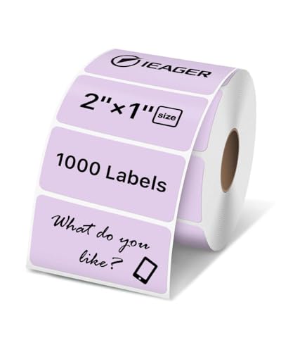 2x1 Inch Thermal Labels