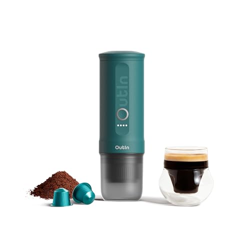 Nano Portable Electric Espresso Machine (Teal)
