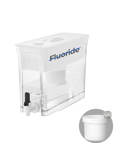 WFD-02W 35-Cup Water Filter Dispenser, Fluoride Reduction, White (White)