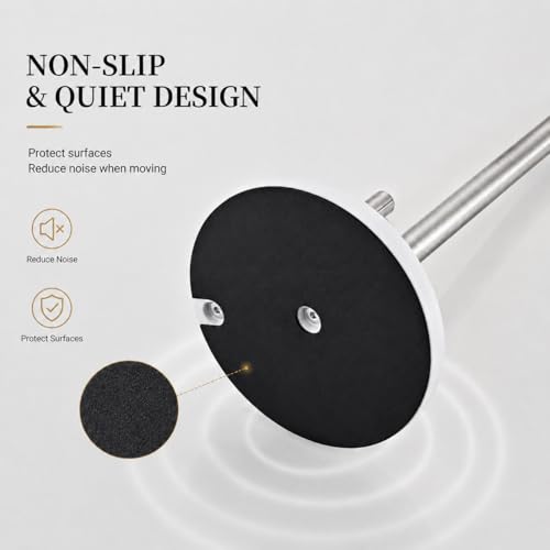 Matte Black Paper Towel Holder for Kitchen Countertop