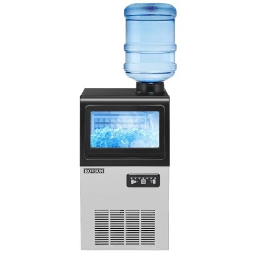 90LBS 24H Ice Maker Machine with 2 Water Inlets (90LB)