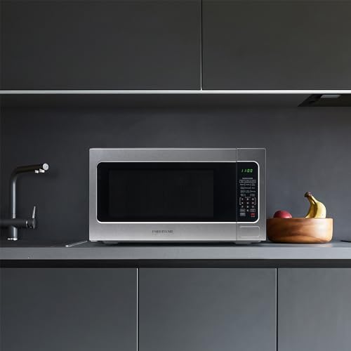 1100W 2.2 cu ft Countertop Microwave Oven With Smart Sensor (2.2 Cu. Ft. / Stainless Steel)