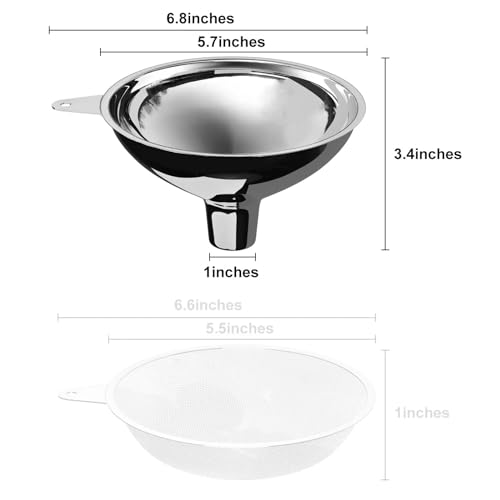 Stainless Steel Large Funnel