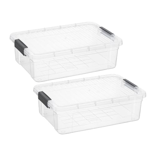 Storage Bins with Lids (22.7 Quart)