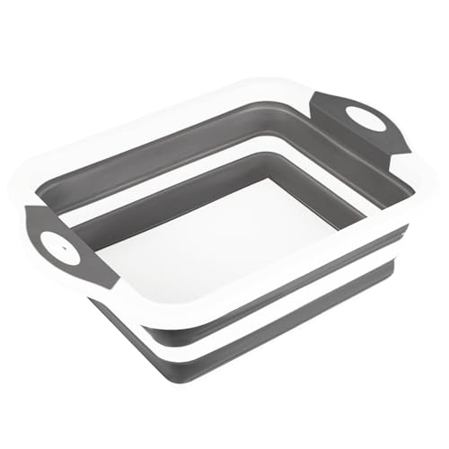 Collapsible BBQ Prep Tub (Gray)