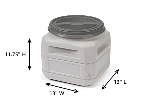 Airtight Dog Food Storage Container (6 Gal/ 24 Lbs)