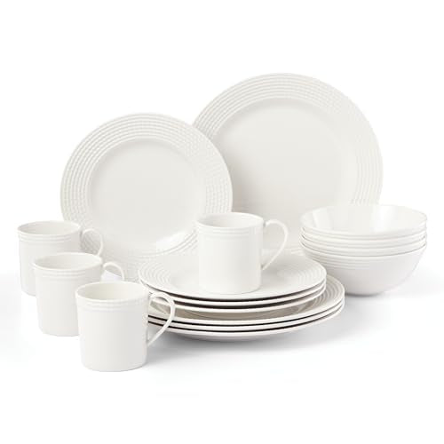 Wickford 16 Piece Dinnerware Set (16-Piece Place Setting)