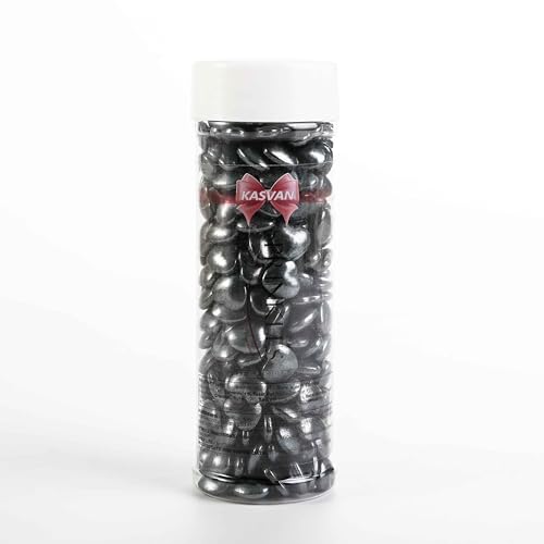 Black Heart Shapes Sprinkles (4.58 Ounce)
