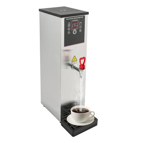 Step Heating Commercial Hot Water Dispenser (15L/3.96gal-2500W / Silver)