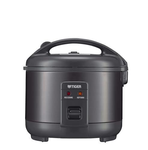 JNP-S55U-KY 3 Cup Capacity Rice Cooker with Non-Stick Inner Pot, Retractable Power Cord, and Keep Warm up to 12 hours, Black (3 cup)