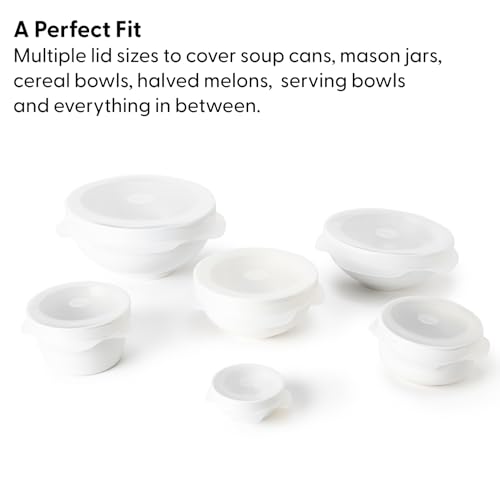 Reusable Silicone Stretch Lid (Set of 6)