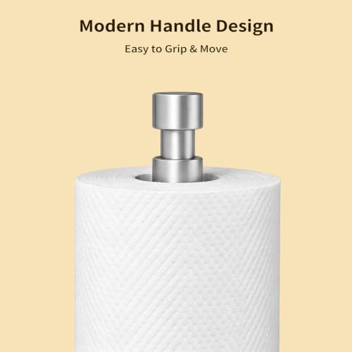 3.9lbs Heavy Duty Paper Towel Holder Countertop Weighted Base