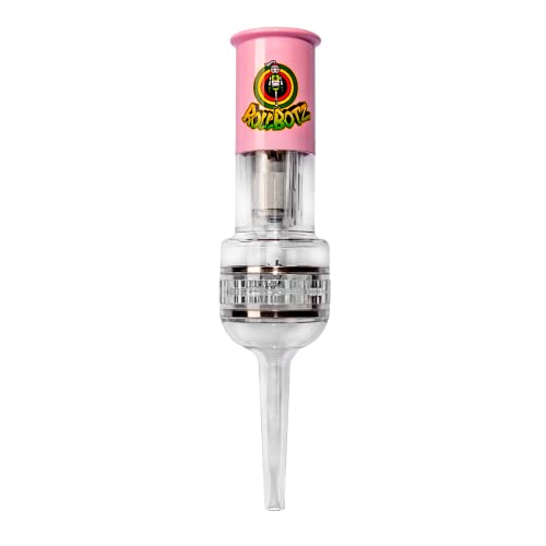 RollBotz Robokone Filler Bead Grinding Mill with Funnel USB Chargeable Pink… (Pink)