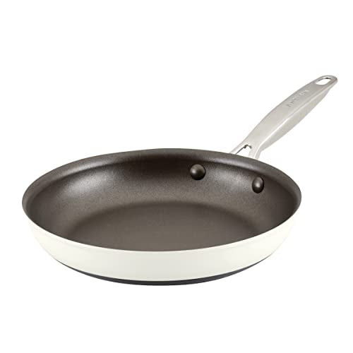 Achieve Hard Anodized Nonstick Frying Pan (Skillet (10-Inch) / Cream)